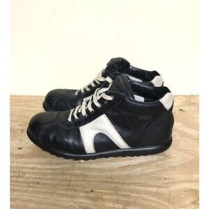 Camper Sneakers Mens 41 Black White High Tops Pelotas 8 Shoes Vintage